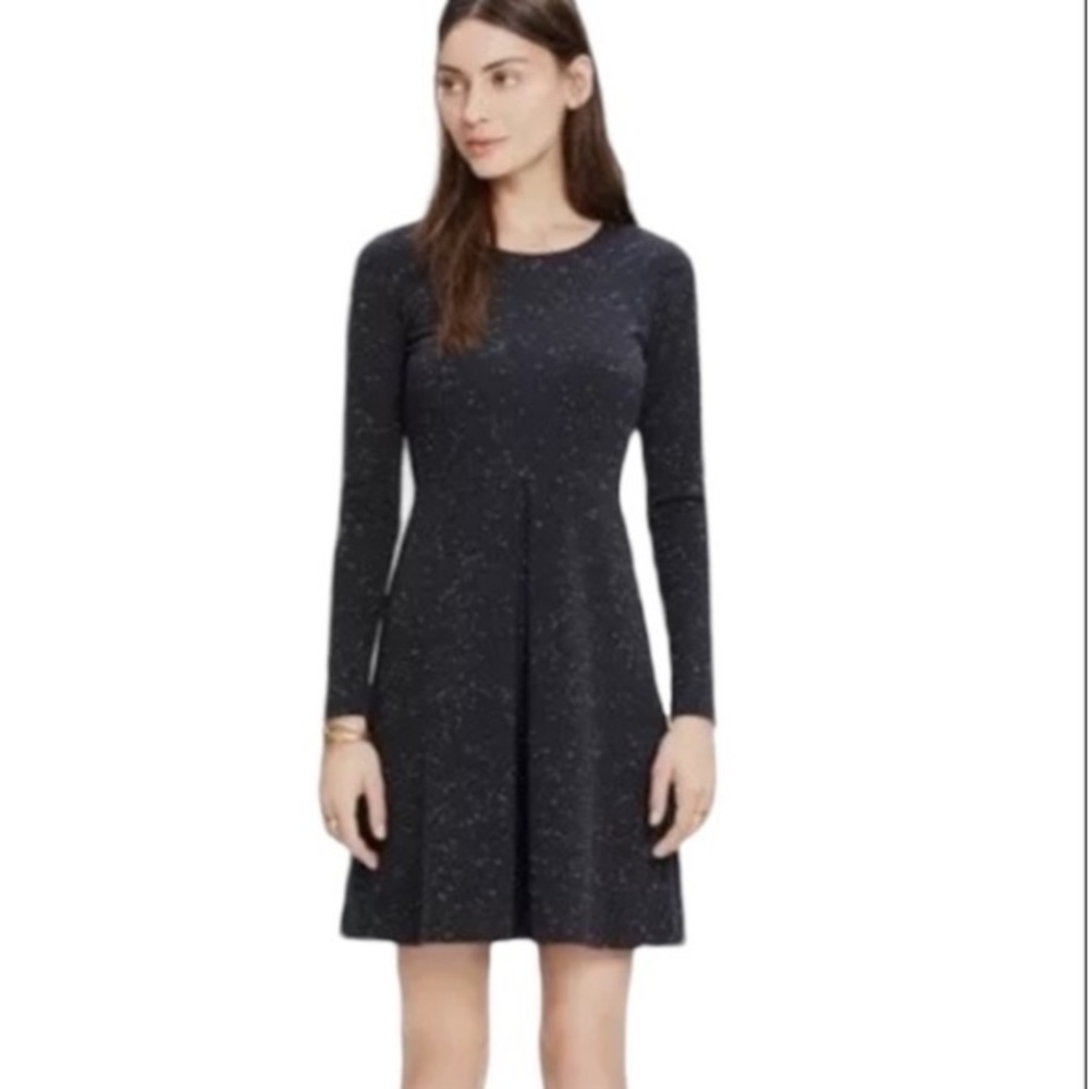 Madewell Gia Marled Long Sleeve Knit Dress Size 0